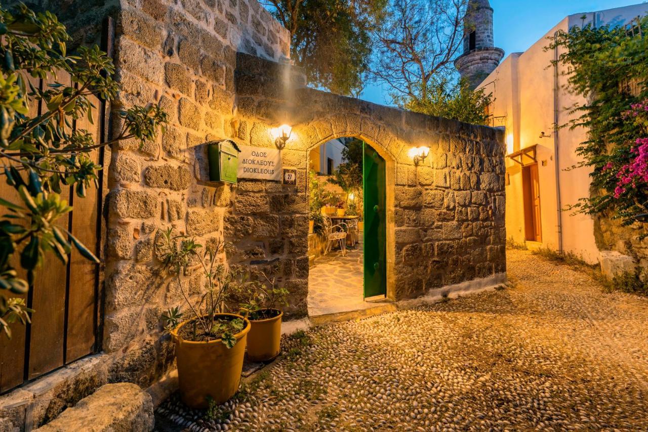 Secret Garden - Old Town Rhodes City Exterior foto